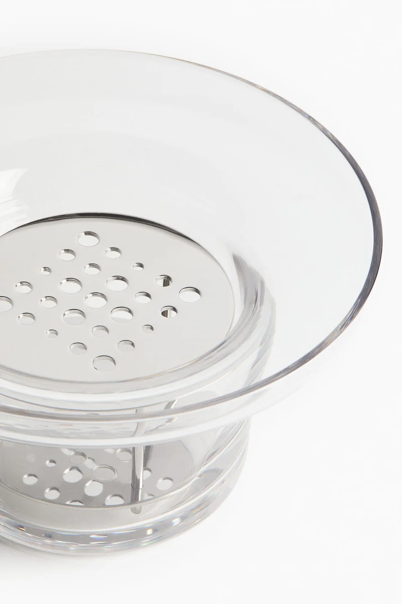 اتش اند ام مزهرية إيكابانا زجاجية